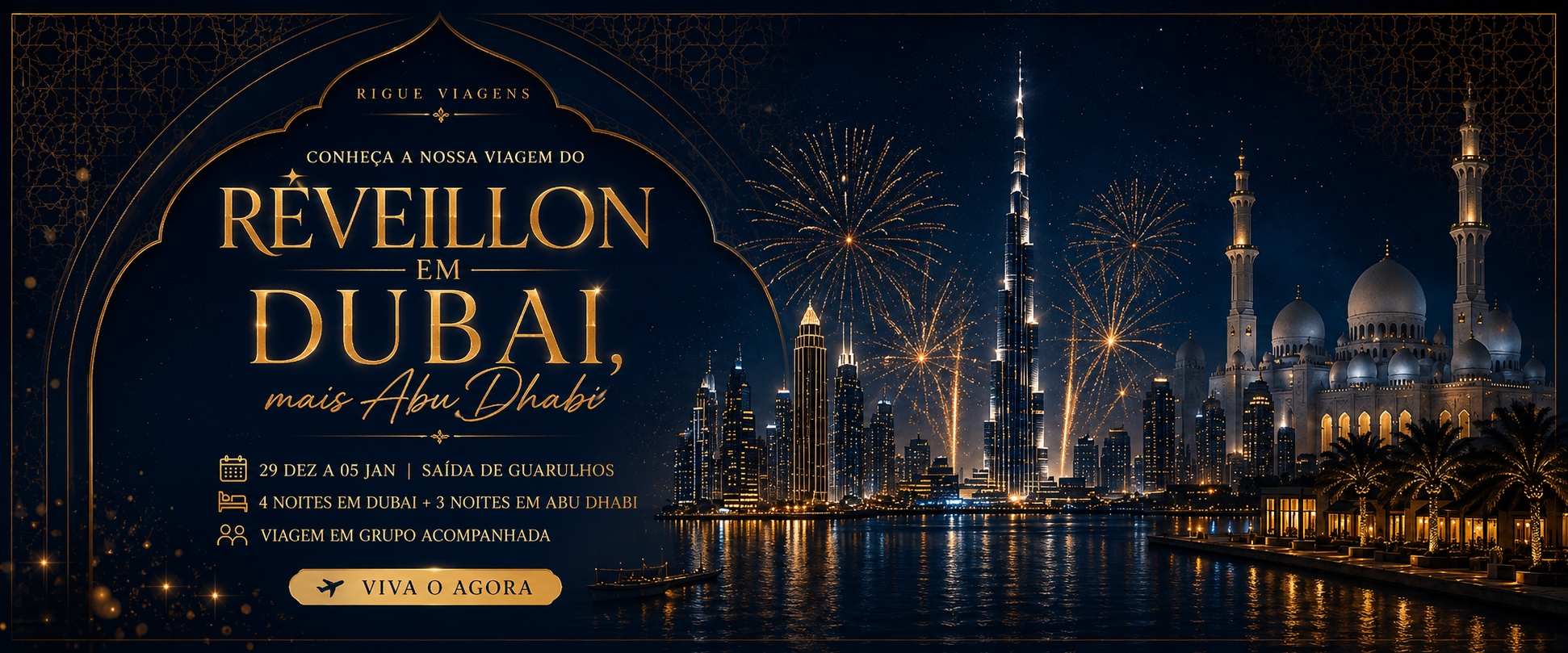 Viagem Rigue · Réveillon em Dubai